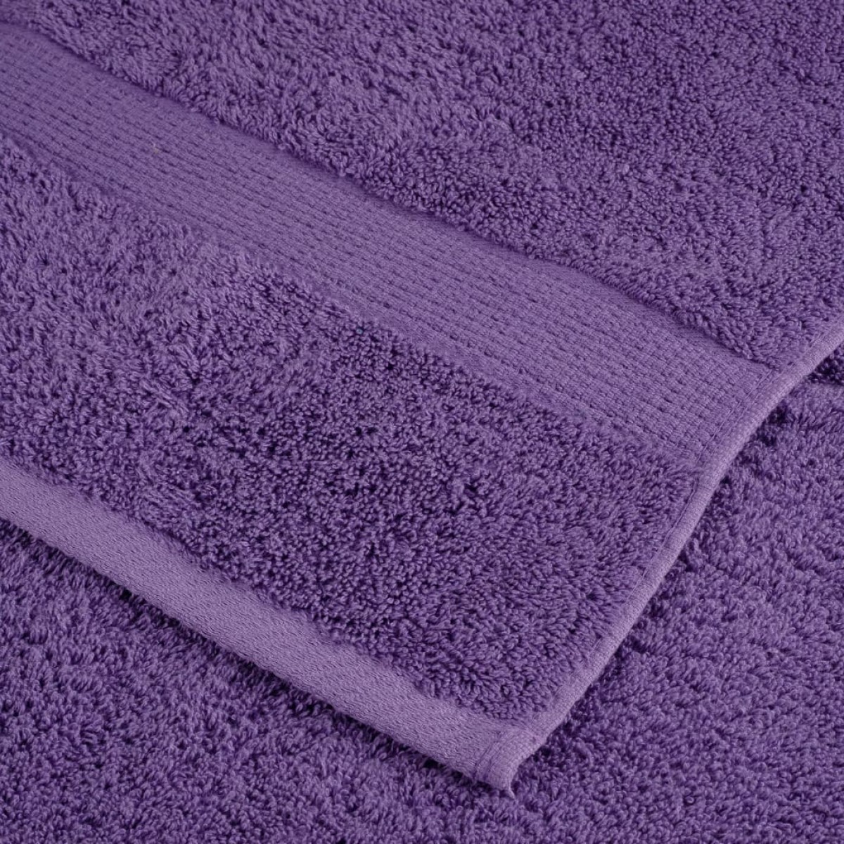 vidaXL Πετσέτες Μπάνιου Premium SOLUND 10 τεμ. Μωβ 100x150 εκ. 600 γρ./μ²
