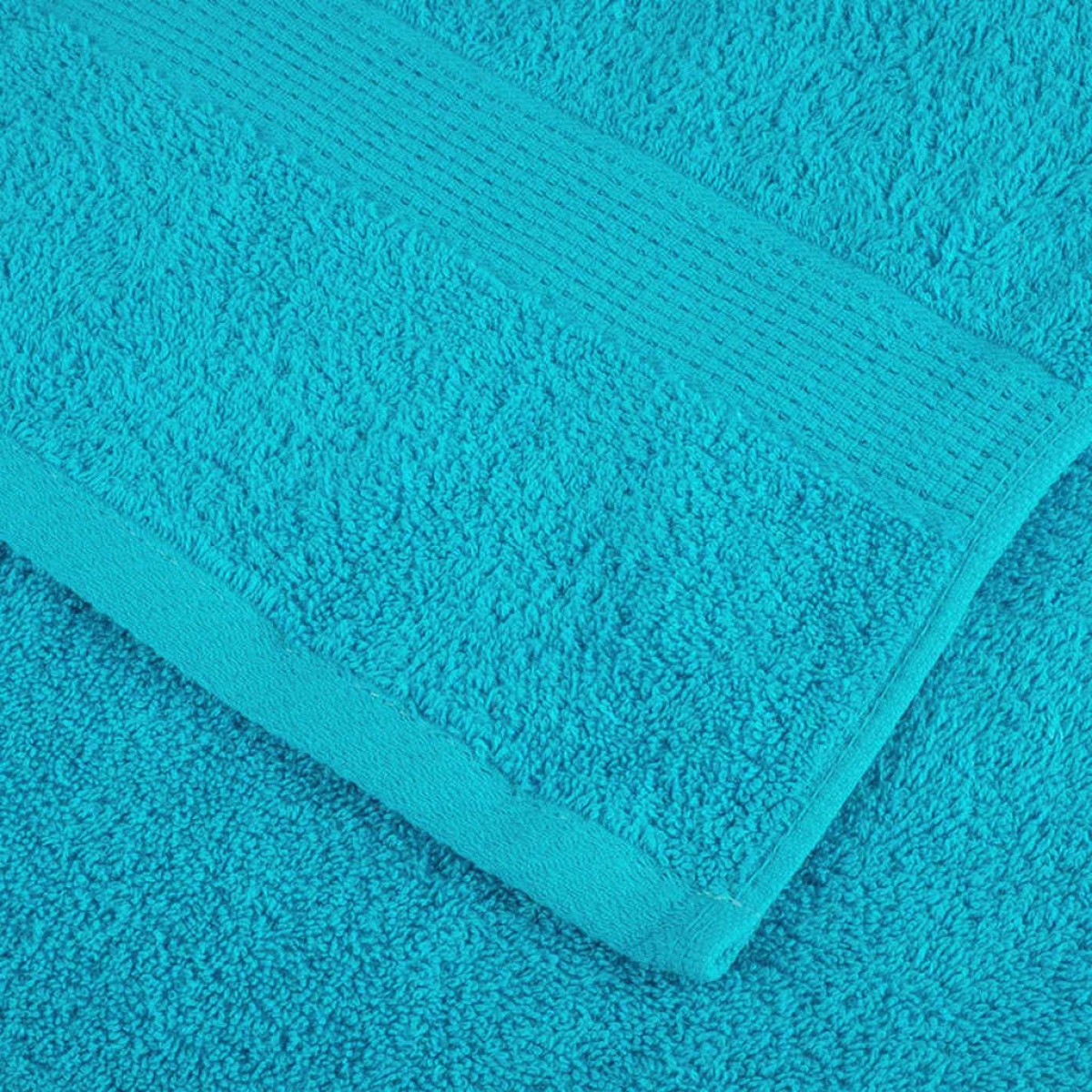 vidaXL Πετσέτα Επισκεπτών SOLUND 4 τμχ. Τυρκουάζ 15 x 21 cm 550 gsm