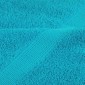 vidaXL Πετσέτα Επισκεπτών SOLUND 4 τμχ. Τυρκουάζ 15 x 21 cm 550 gsm