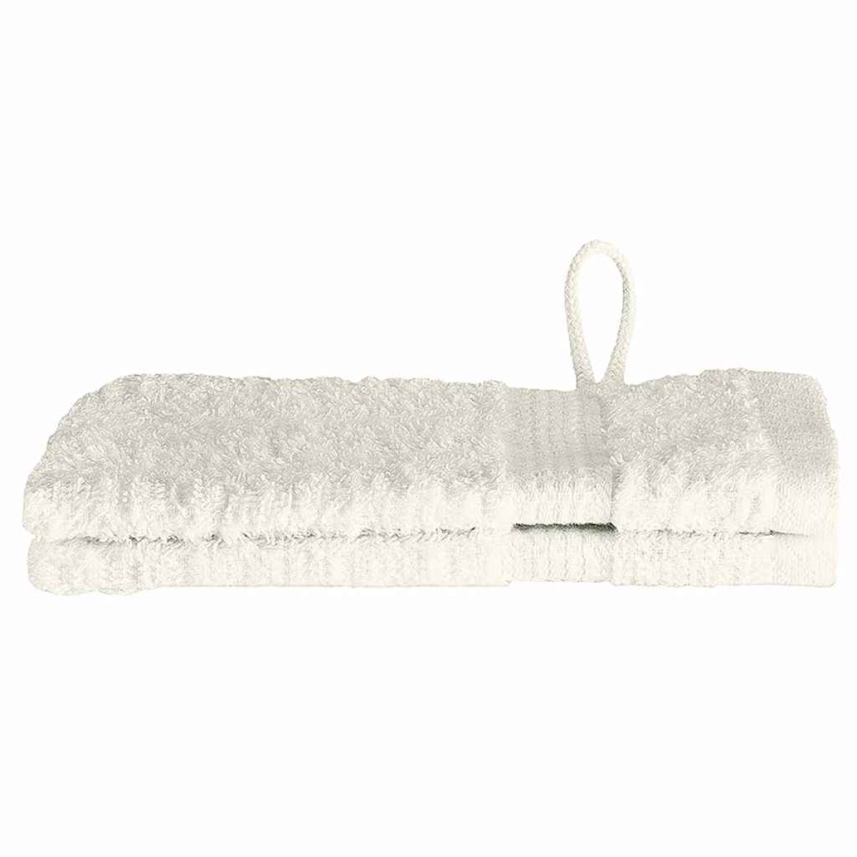 vidaXL Πετσέτα Επισκεπτών SOLUND 2 τμχ. Κρεμ 15 x 21 cm 550 gsm