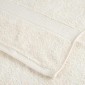 vidaXL Πετσέτα Επισκεπτών SOLUND 2 τμχ. Κρεμ 15 x 21 cm 550 gsm
