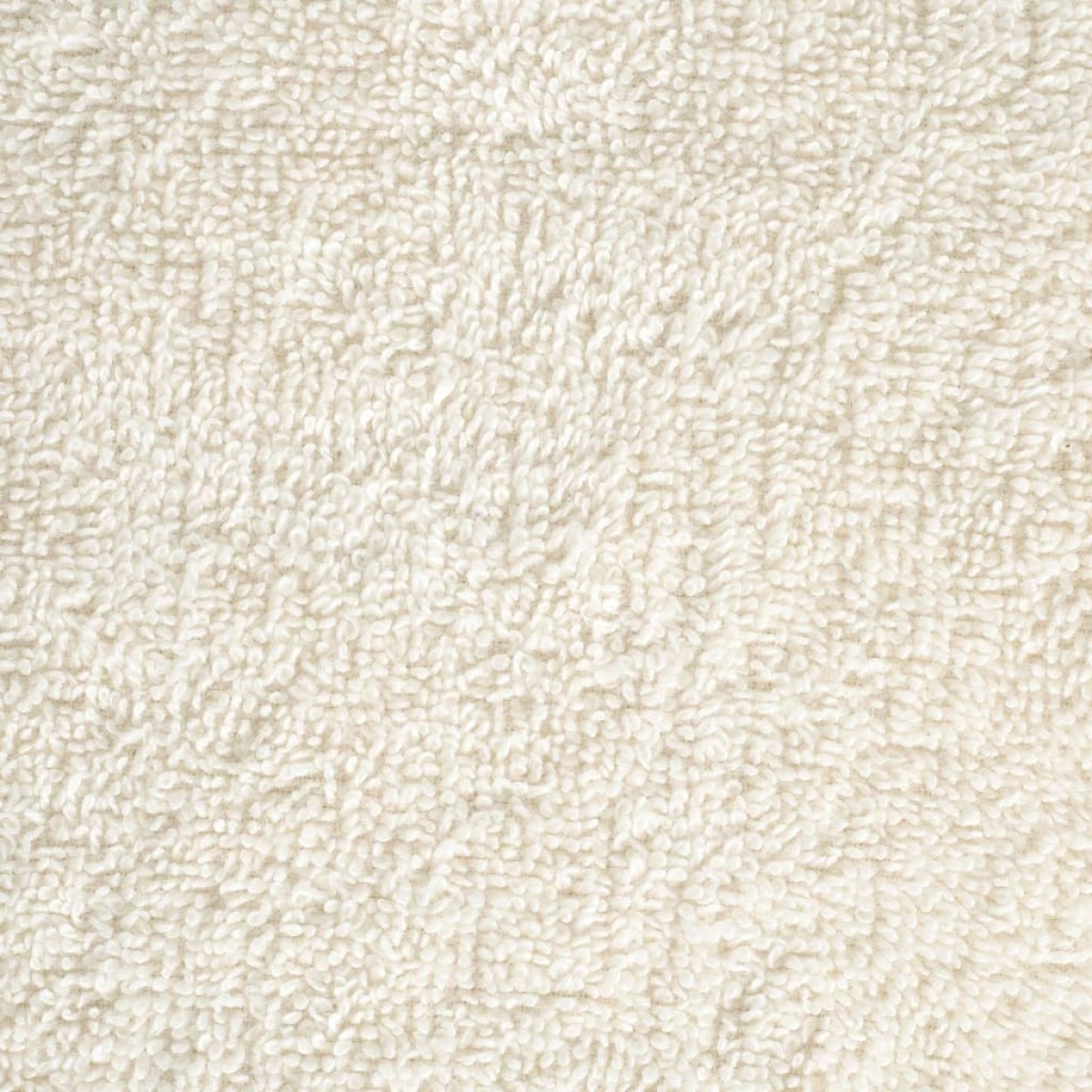 vidaXL Παντόφλες Premium SOLUND 10 τεμ. Κρεμ 30x30 εκ. 600 γρ./τ.μ.