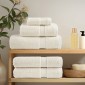 vidaXL Πετσέτες Ντους Premium SOLUND 2 τεμ. Κρεμ 70x140 εκ. 600 γρ./τ.μ.