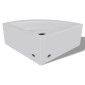 vidaXL Νιπτήρας με Οπή Υπερχείλισης Λευκός 45 x 32 x 12,5 εκ.