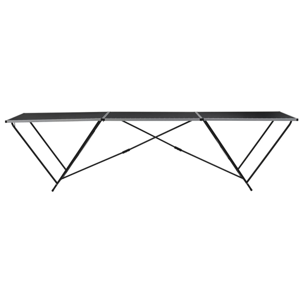 vidaXL Τραπέζι για Κόλληση Ταπετσαρίας 300x60x78 εκ. από MDF/Αλουμίνιο