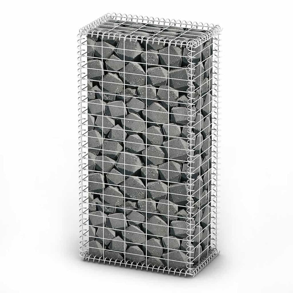 vidaXL Συρματοκιβώτιο 100 x 50 x 30 εκ. Γαλβανισμένο Σύρμα με Καπάκια