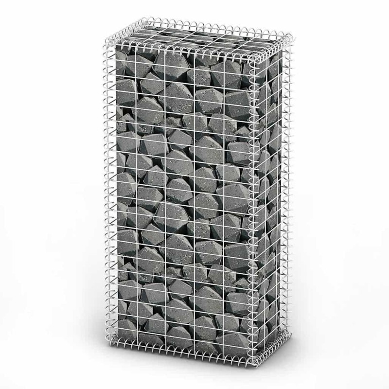 vidaXL Συρματοκιβώτιο 100 x 50 x 30 εκ. Γαλβανισμένο Σύρμα με Καπάκια