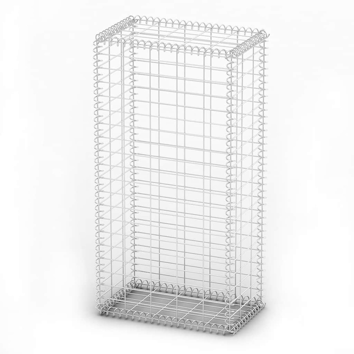 vidaXL Συρματοκιβώτιο 100 x 50 x 30 εκ. Γαλβανισμένο Σύρμα με Καπάκια