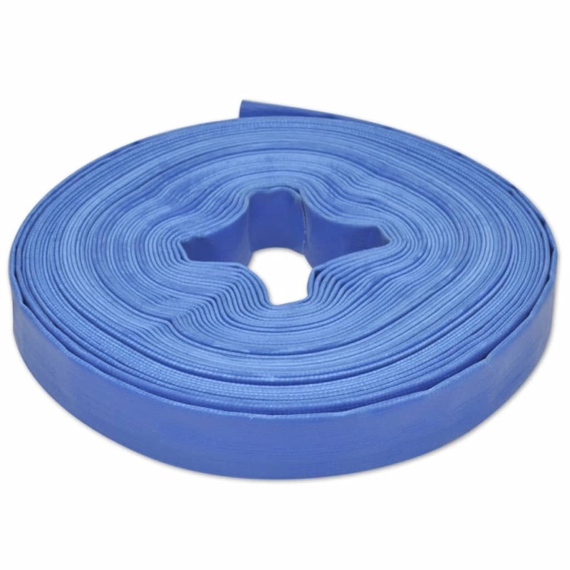 vidaXL Μάνικα Νερού Πλακέ 25 μ. 1" από PVC
