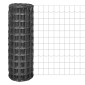 vidaXL Συρματόπλεγμα Σετ Γκρι 10 x 1 μ. Ατσάλινο