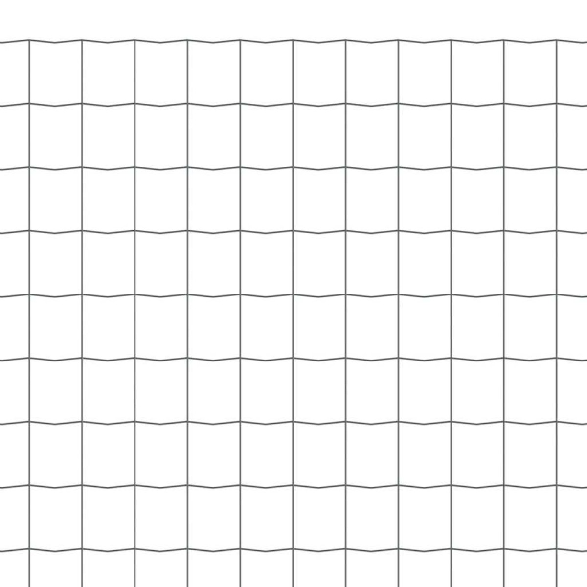 vidaXL Συρματόπλεγμα Γκρι 25 x 0,8 μ. Ατσάλινο