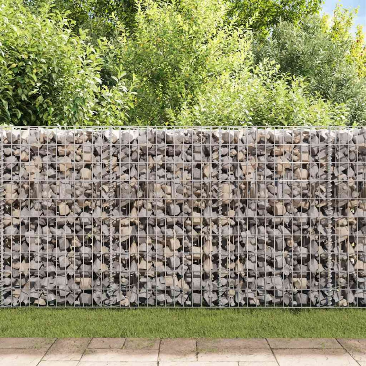 vidaXL Συρματοκιβώτιο 120 x 30 x 50 εκ. από Γαλβανισμένο Χάλυβα