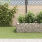 vidaXL Συρματοκιβώτιο - Γλάστρα Υπερυψωμένη 360x90x50 εκ. Ατσάλινη