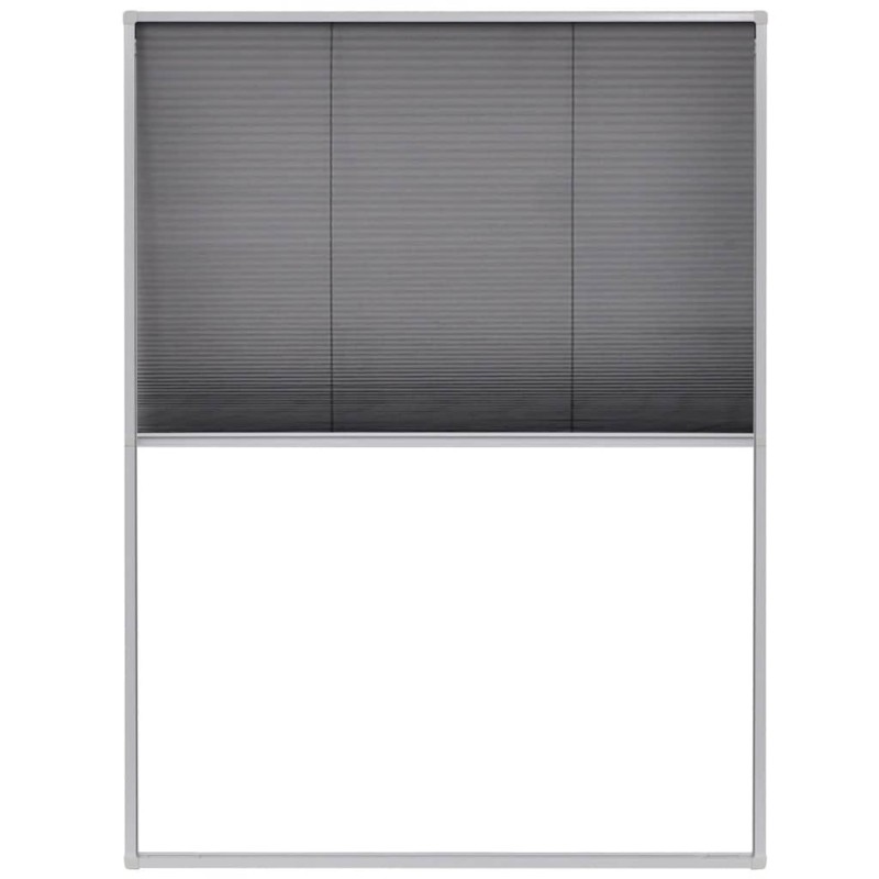 vidaXL Σήτα Παραθύρου Πλισέ 60 x 80 εκ. από Αλουμίνιο