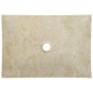 vidaXL Νιπτήρας Κρεμ 50 x 35 x 12 εκ. Μαρμάρινος