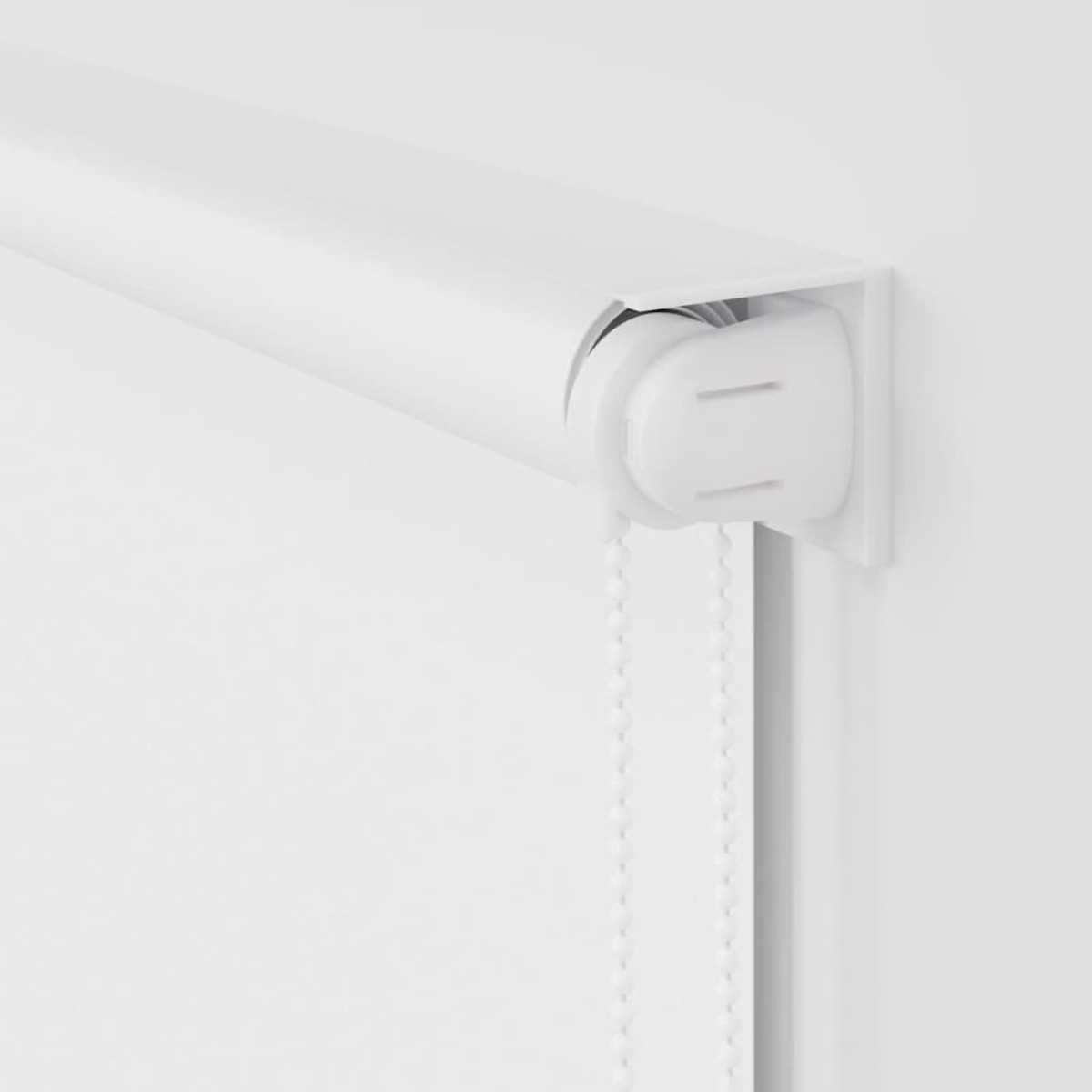 vidaXL Κουρτίνα Μπάνιου Ρολό Λευκή 100 x 240 εκ.