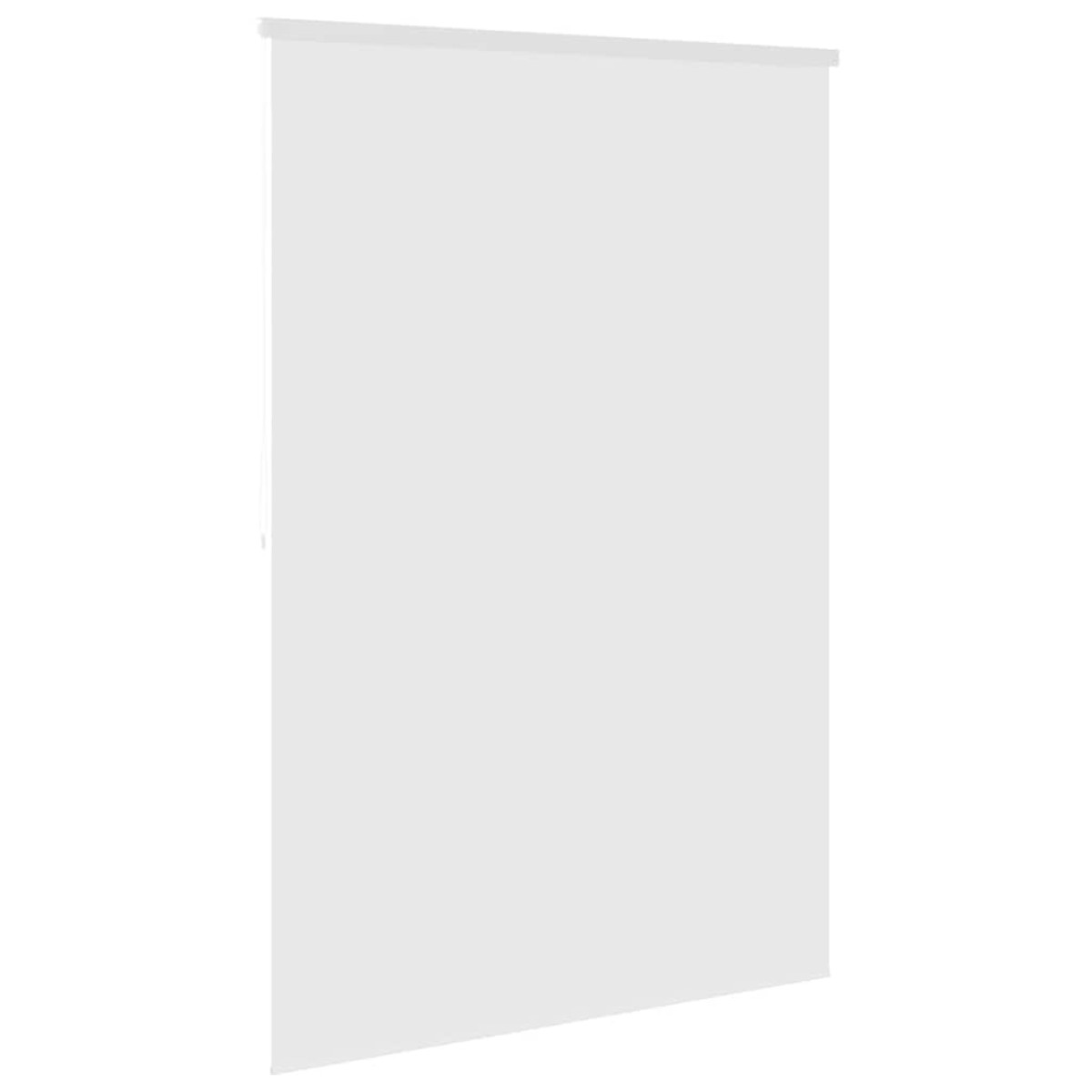 vidaXL Κουρτίνα Μπάνιου Ρολό Λευκή 160 x 240 εκ.