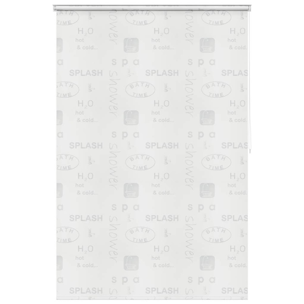 vidaXL Κουρτίνα Μπάνιου Ρολό Σχέδιο Πιτσιλιά 140 x 240 εκ.