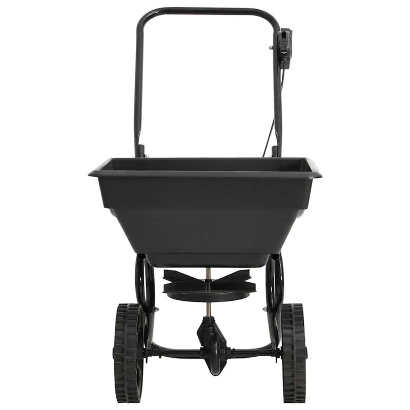 vidaXL Διανομέας Αλατιού Ώθησης 15 L 80 x 46 x 75 εκ. από PVC/Ατσάλι