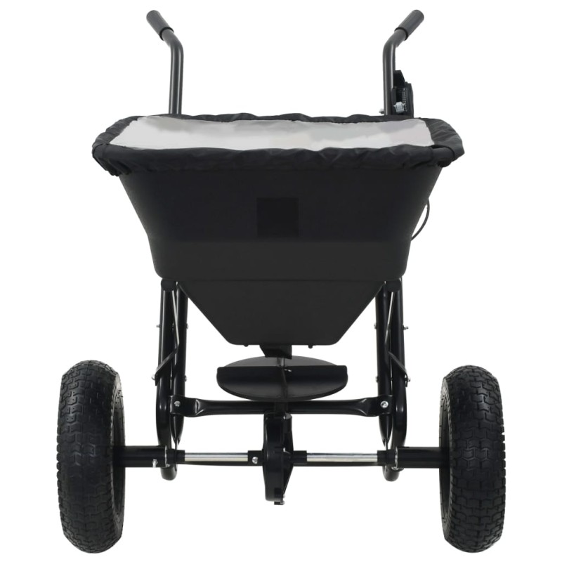 vidaXL Διανομέας Αλατιού Ώθησης 45 L 106 x 73 x 76 εκ. από PVC/Ατσάλι