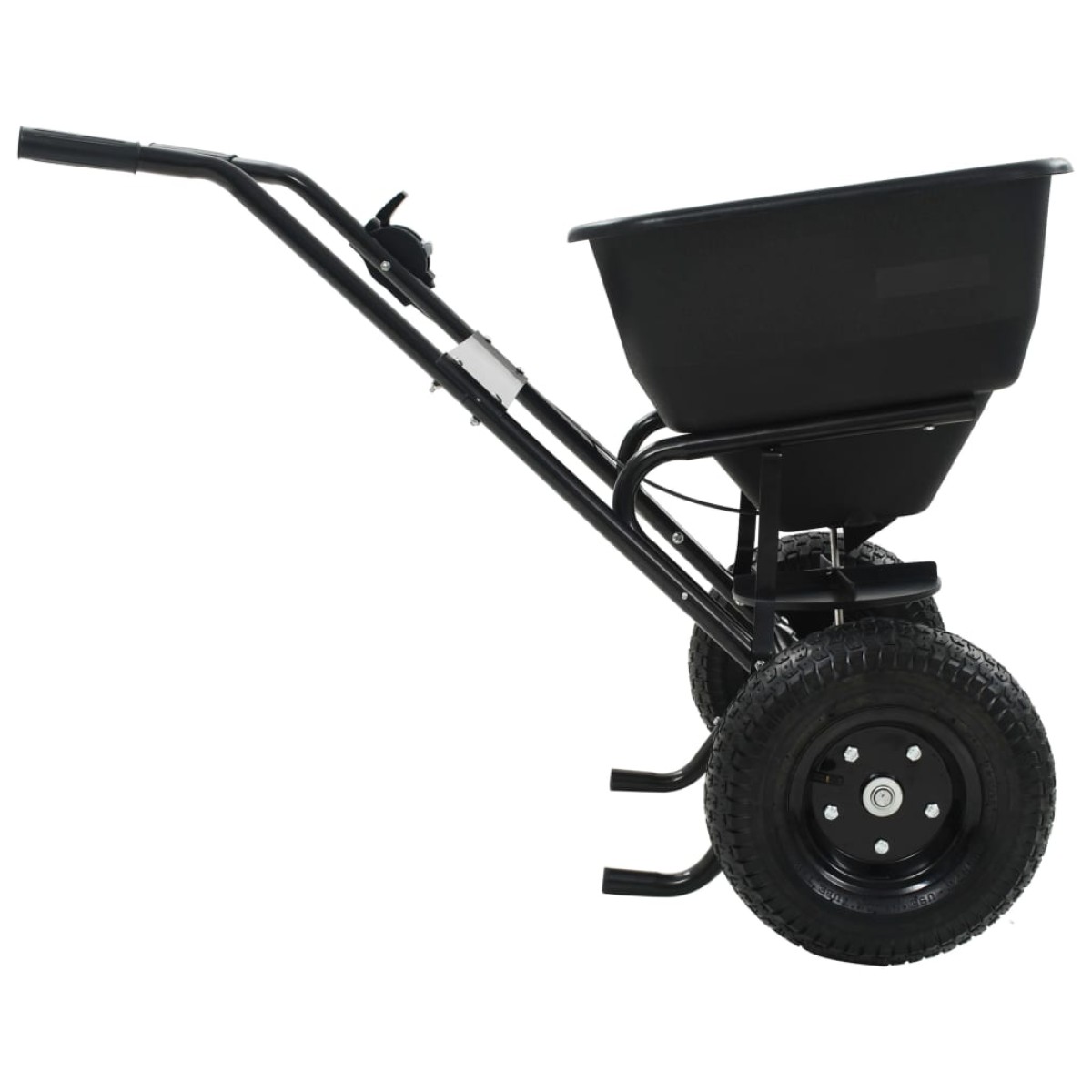 vidaXL Διανομέας Αλατιού Ώθησης 45 L 106 x 73 x 76 εκ. από PVC/Ατσάλι