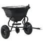 vidaXL Διανομέας Αλατιού Ελκόμενος 45 L 125x74x79 εκ. από PVC/Ατσάλι