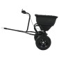 vidaXL Διανομέας Αλατιού Ελκόμενος 45 L 125x74x79 εκ. από PVC/Ατσάλι