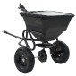 vidaXL Διανομέας Αλατιού Ελκόμενος 45 L 125x74x79 εκ. από PVC/Ατσάλι