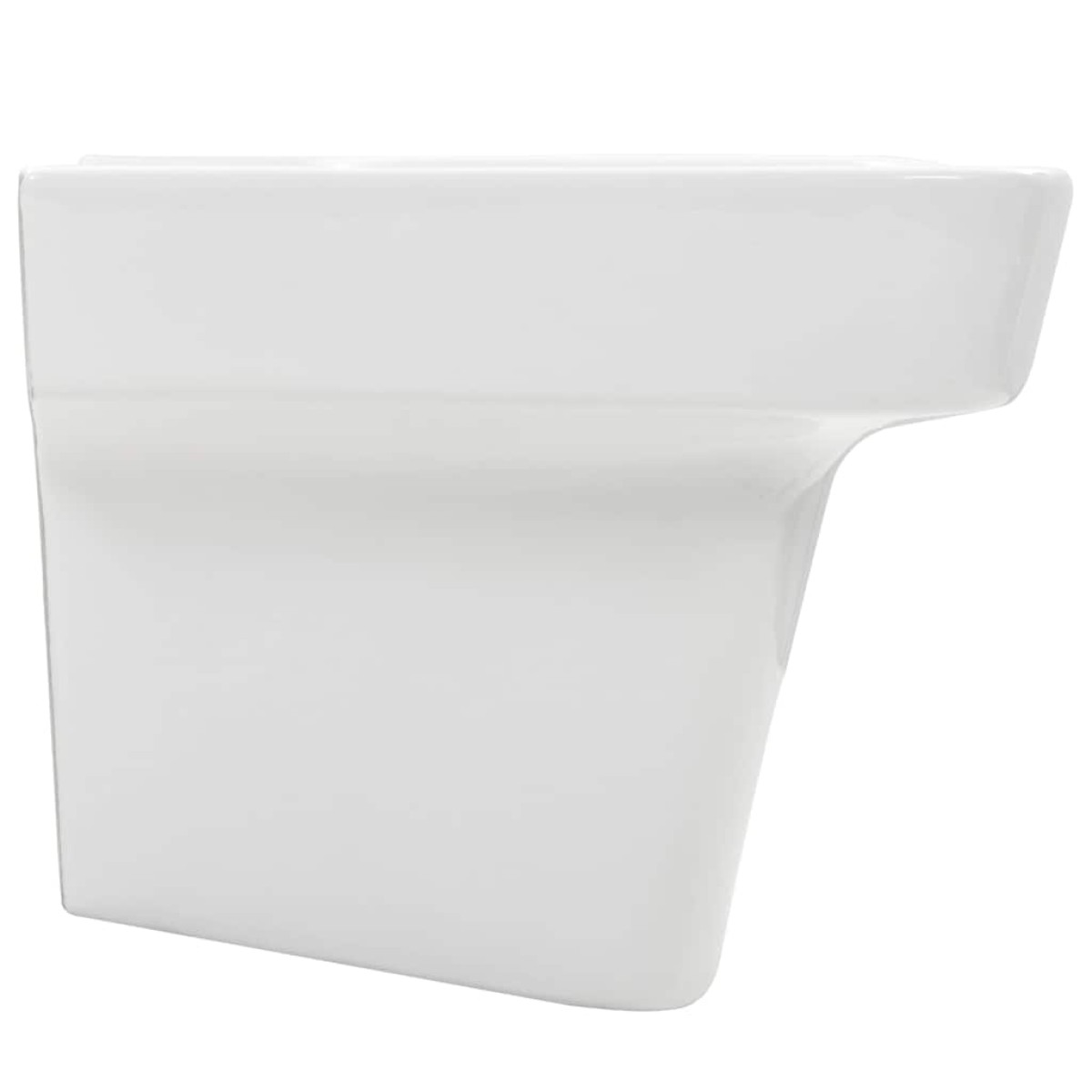 vidaXL Λεκάνη Λευκό 50 x 45 x 41 εκ. Γυαλιστερή Κεραμική