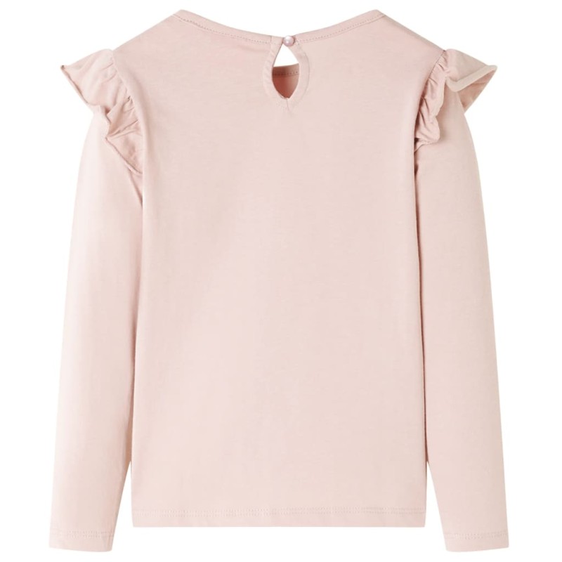 Μπλουζάκι Παιδικό Μακρυμάνικο Ροζ 116