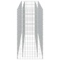 vidaXL Συρματοκιβώτιο-Γλάστρα Υπερυψωμένη 180x50x100 εκ. Γαλβ. Χάλυβας