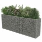 vidaXL Συρματοκιβώτιο-Γλάστρα Υπερυψωμένη 270x50x100 εκ. Γαλβ. Χάλυβας