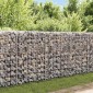 vidaXL Συρματοκιβώτιο Τοίχος 450x30x100 εκ. από Γαλβανισμένο Χάλυβα