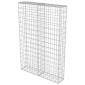 vidaXL Συρματοκιβώτιο Τοίχος 100x20x150 εκ. Γαλβαν.Χάλυβας + Καλύμματα