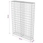 vidaXL Συρματοκιβώτιο Τοίχος 100x20x150 εκ. Γαλβαν.Χάλυβας + Καλύμματα