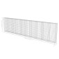vidaXL Συρματοκιβώτιο Τοίχος 600x30x150 εκ. Γαλβαν.Χάλυβας + Καλύμματα