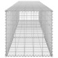 vidaXL Συρματοκιβώτιο Τοίχος 300x50x50 εκ. Γαλβαν.Χάλυβας + Καλύμματα
