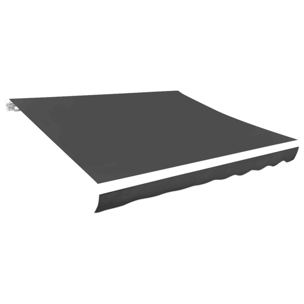 vidaXL Ανταλλακτικό Ύφασμα Τέντας Γκρι 580x295 εκ. Πολυεστέρας