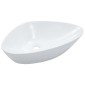 vidaXL Νιπτήρας Λευκός 58,5 x 39 x 14 εκ. Κεραμικός