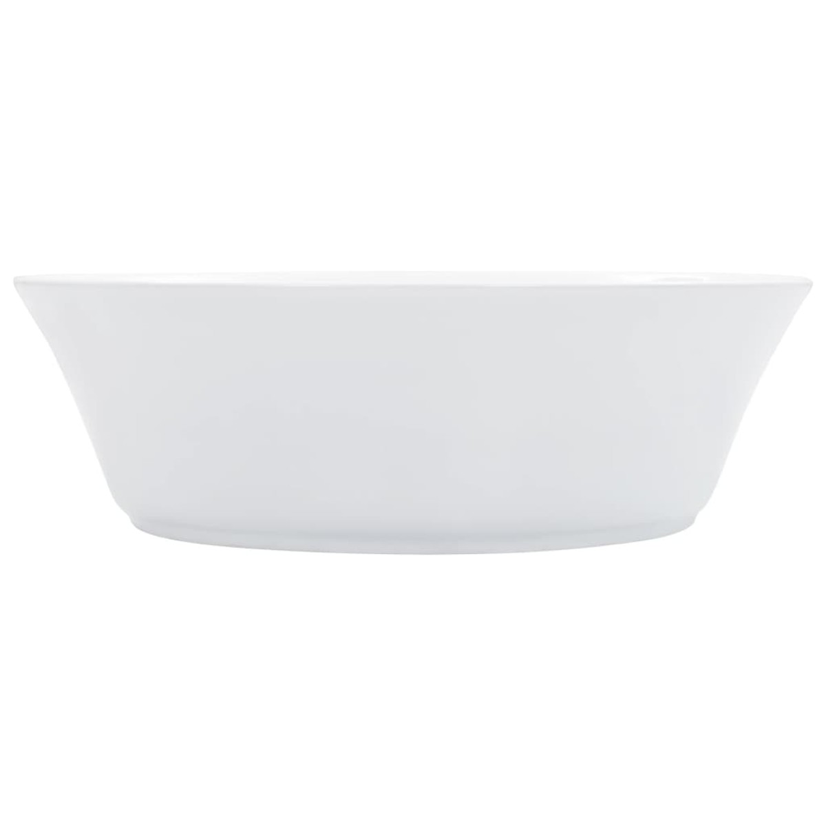 vidaXL Νιπτήρας Λευκός 41 x 12,5 εκ. Κεραμικός