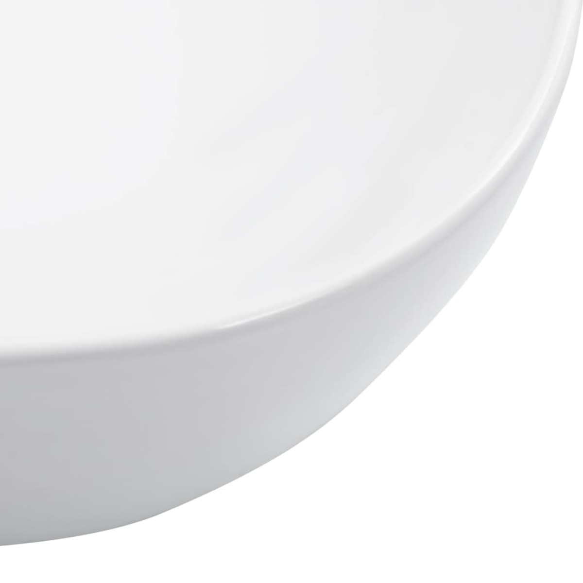 vidaXL Νιπτήρας Λευκός 45,5 x 32 x 13 εκ. Κεραμικός