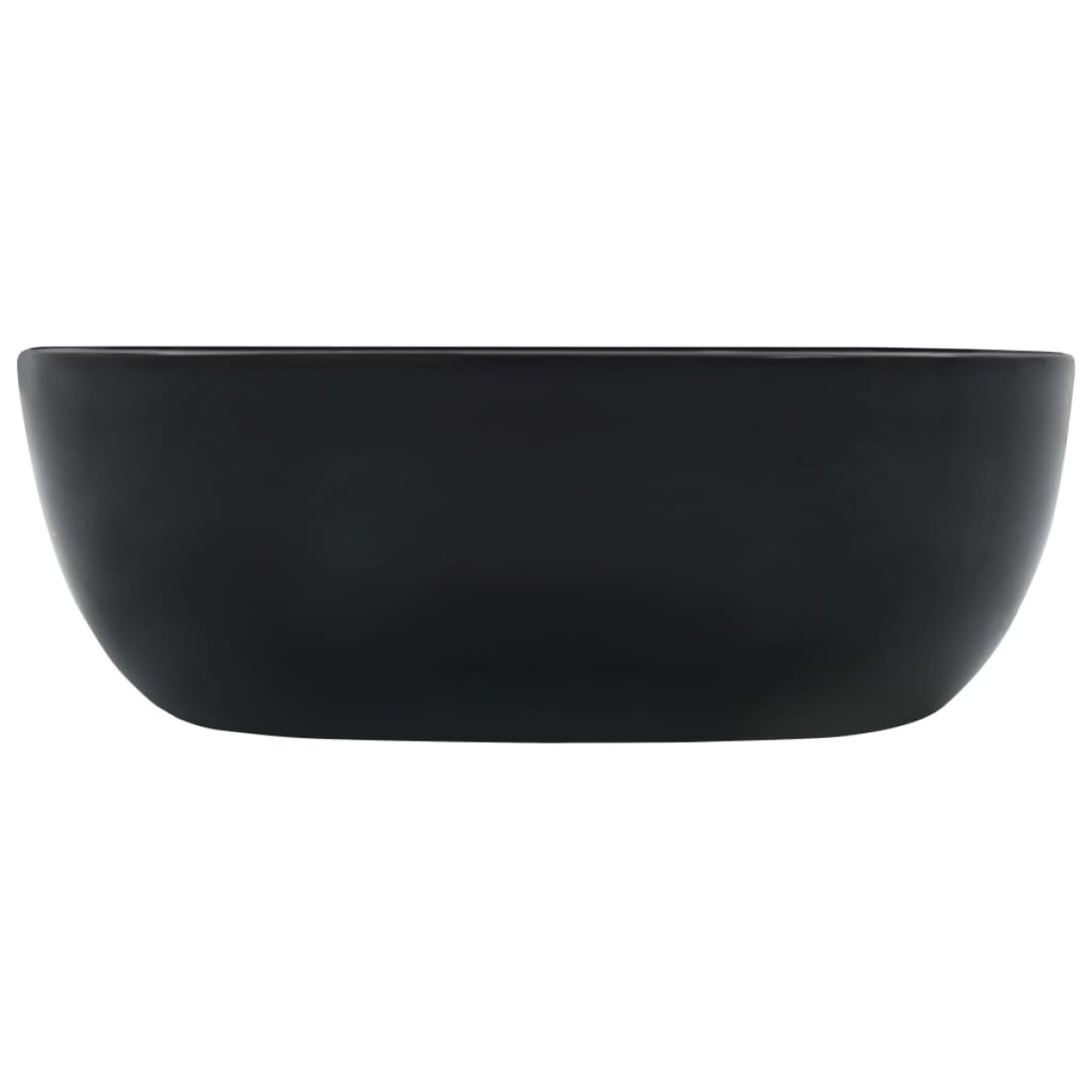 vidaXL Νιπτήρας Μαύρος 42,5 x 42,5 x 14,5 εκ. Κεραμικός