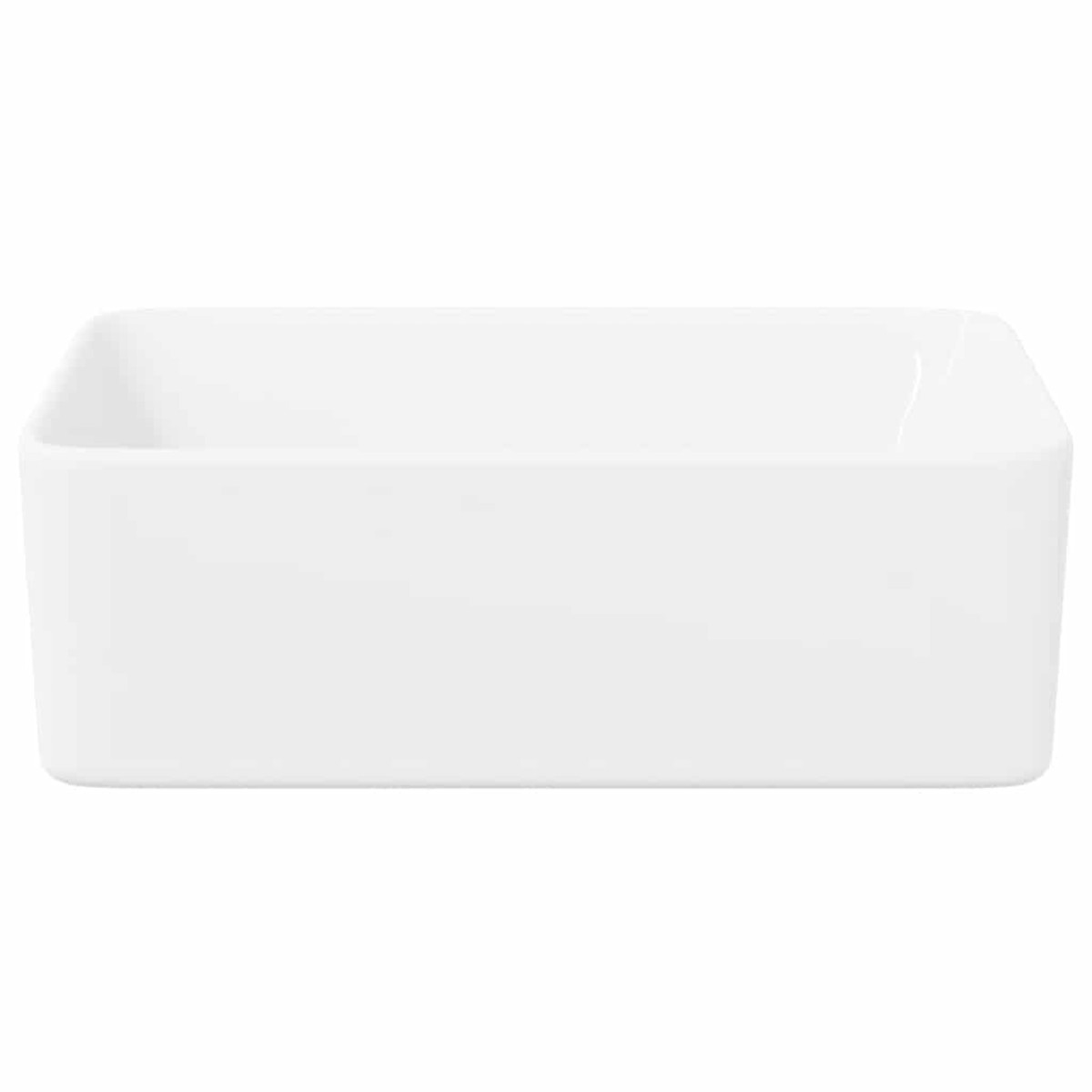 vidaXL Νιπτήρας Λευκός 40 x 30 x 13 εκ. Κεραμικός