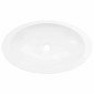 vidaXL Νιπτήρας Λευκός 59,3x35,1x10,7 εκ. Συνθετικός Τεχνητό Μάρμαρο