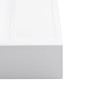 vidaXL Νιπτήρας Λευκός 50x50x12,3 εκ. Συνθετικός από Τεχνητό Μάρμαρο