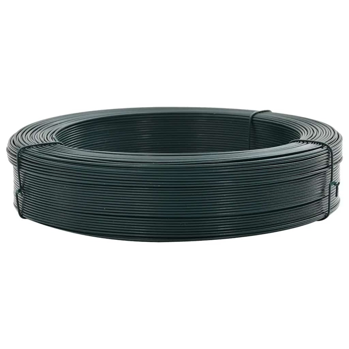 vidaXL Σύρμα Περίφραξης Σκούρο Πράσινο 250 μ. / 0,9/1,4 χιλ. Ατσάλινο
