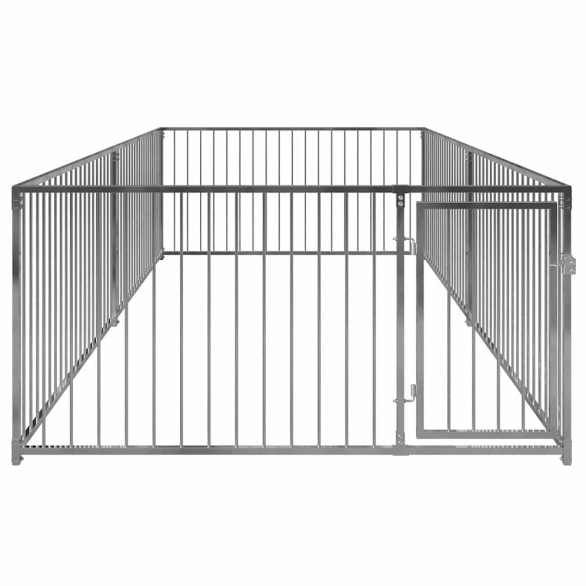 vidaXL Κλουβί Σκύλου Εξωτερικού Χώρου 200 x 400 x 100 εκ.