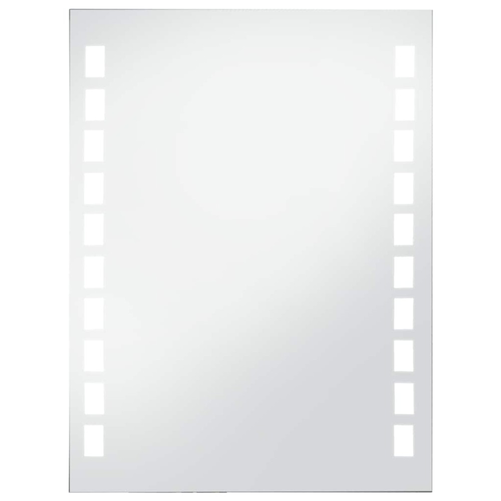 vidaXL Καθρέφτης Μπάνιου Τοίχου με LED 60 x 80 εκ.