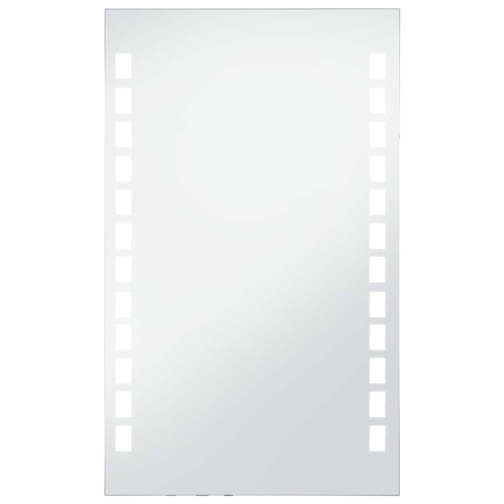vidaXL Καθρέφτης Μπάνιου Τοίχου με LED 60 x 100 εκ.