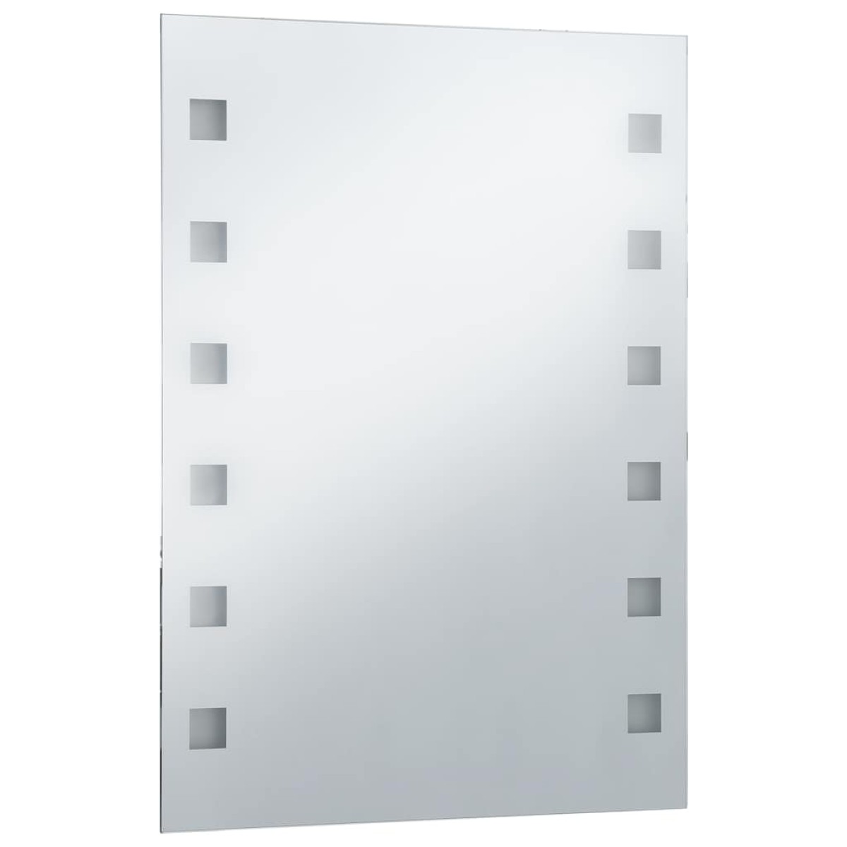 vidaXL Καθρέφτης Μπάνιου Τοίχου με LED 60 x 80 εκ.